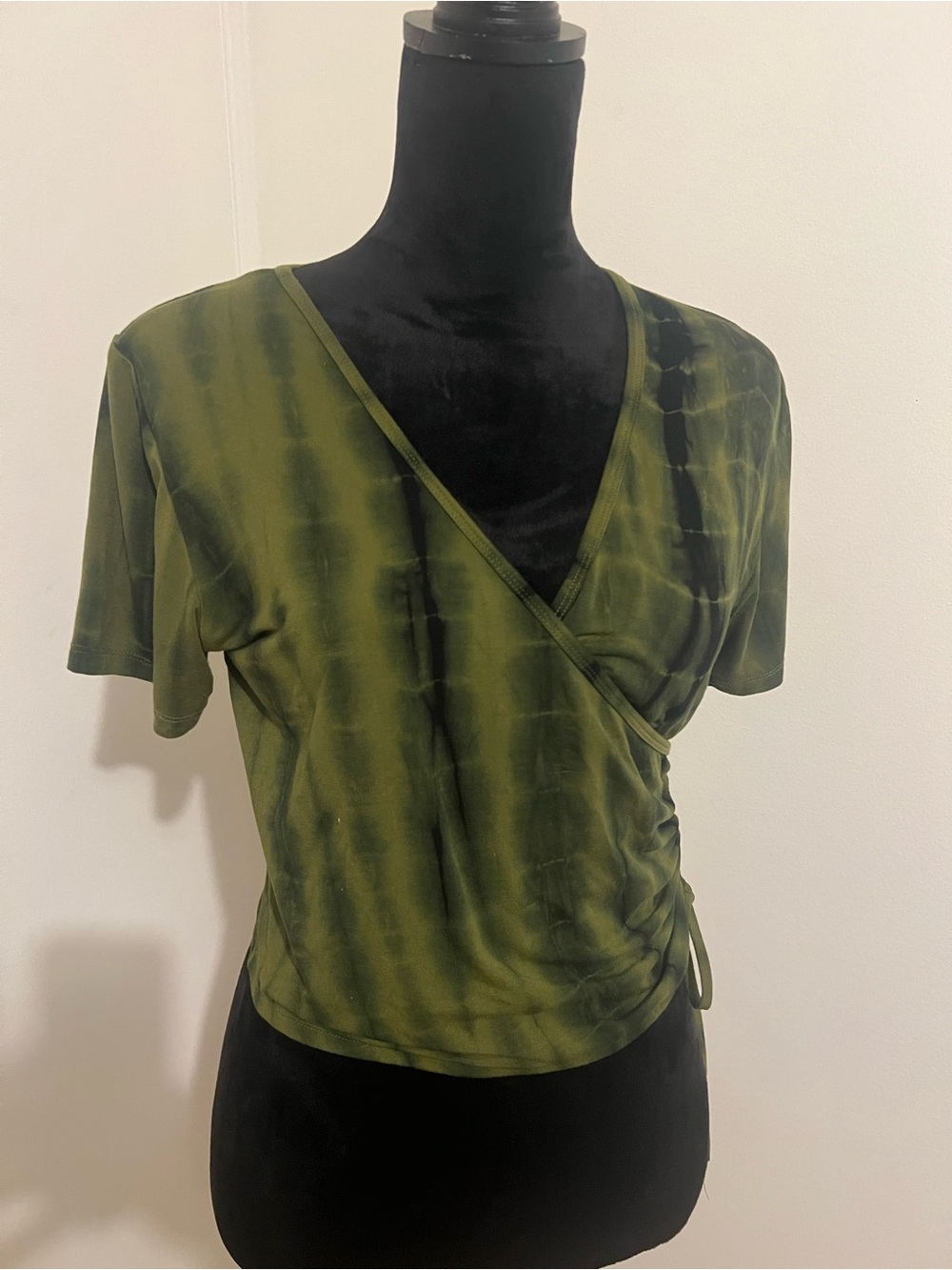 EcoVero Organic Cinch Wrap Top
